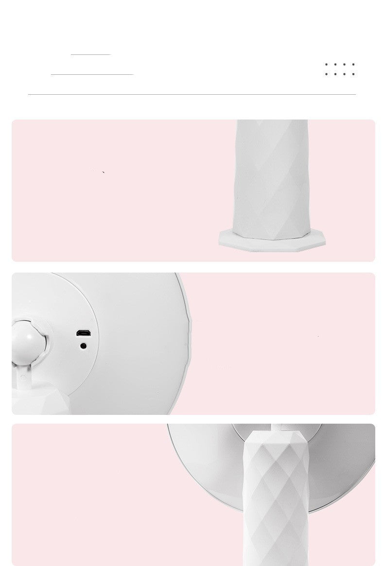 Desktop Makeup Mirror With Led Light