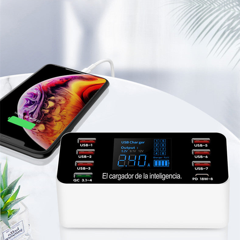 Smart Multi-Port Multi-Function Mobile Phone Charger