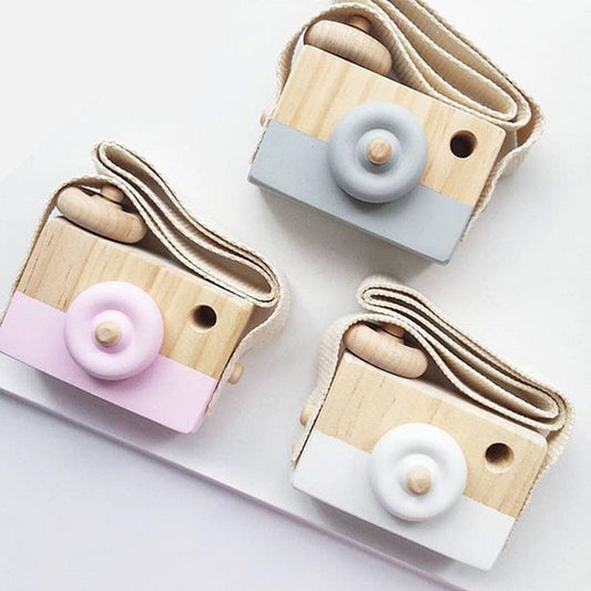 Cute Wooden Camera Toys