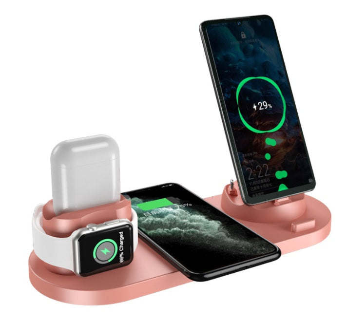 Wireless 6 In 1 Charging Dock Station